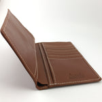 Load image into Gallery viewer, Breast Pocket Checkbook Wallet Angle
