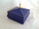 Load image into Gallery viewer, Tool Box in Blue Latigo Leather

