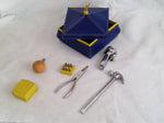 Load image into Gallery viewer, Tool Box in Blue Latigo Leather
