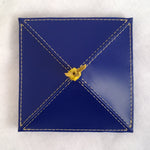 Load image into Gallery viewer, Tool Box in Blue Latigo Leather
