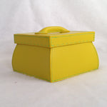 Load image into Gallery viewer, Square Yellow Box with Lid Medium
