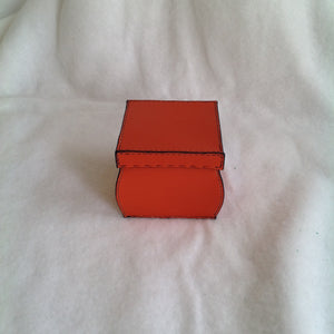Giants Baseball in Leather Box