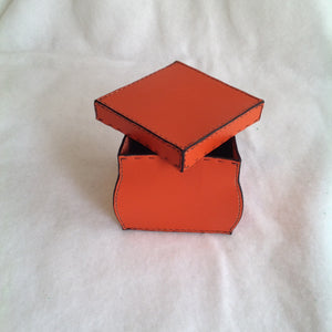 Giants Baseball in Leather Box